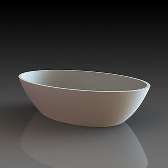 Lavabo da appoggio - LONDON - Dado Creations Pty (LTD) - in quarzo / ovale / contemporaneo