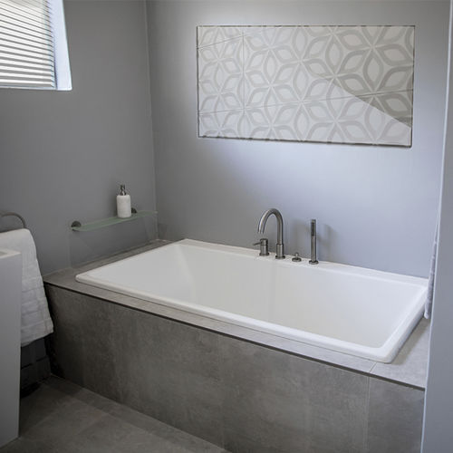 Vasca da bagno da incasso - CHARLES 1700 - Dado Creations Pty (LTD) - per ambiente abitativo / in composito / contemporanea