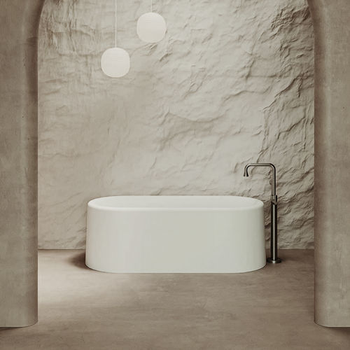 Vasca da bagno ovale - ADELAIDE - Dado Creations Pty (LTD) - ad isola / in Solid Surface / ghisa minerale
