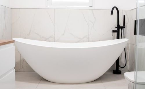 Vasca da bagno da appoggio - RIO - Dado Creations Pty (LTD) - altri materiali / contemporanea / rossa