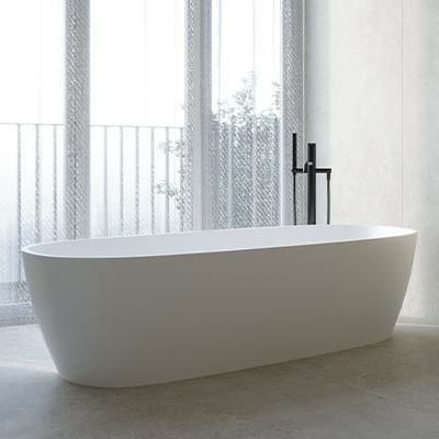 Vasca da bagno da appoggio - JANE - Dado Creations Pty (LTD) - in quarzo composito / contemporanea / multicolore