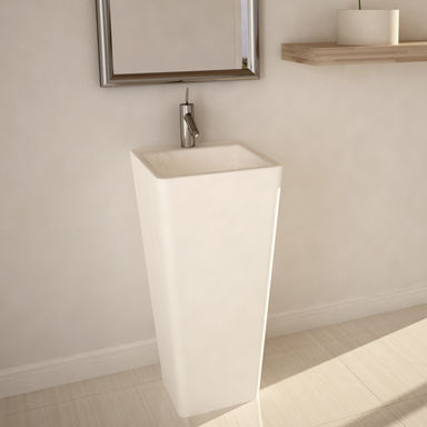 Lavabo autoportante - EDITH - Dado Creations Pty (LTD) - in Solid Surface / ghisa minerale / colorato