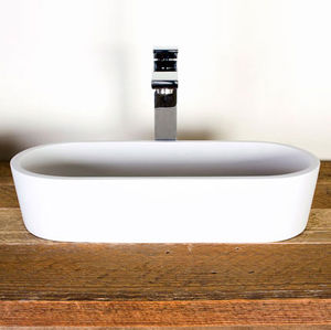 Lavabo da appoggio - GABICCE - Dado Creations Pty (LTD) - in pietra / ovale / contemporaneo