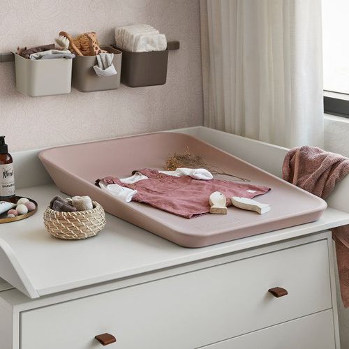 Fasciatoio impiallacciato in legno - MATTY™ - Leander - in schiuma di poliuretano / per bancone / bebè