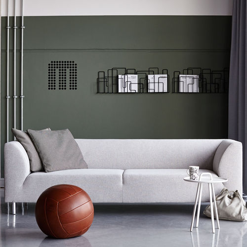 Divano contemporaneo - FOX - MONTIS - in tessuto / beige / marrone