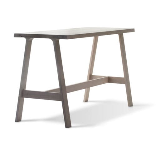 Tavolo alto contemporaneo - DOBLE - MONTIS - in legno / rettangolare / professionale