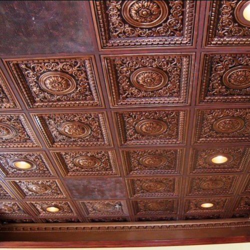 Controsoffitto in PVC - VC02  - DECORAIDS DECORATING SOLUTIONS PVT LTD. - a quadrotte / ignifugo / idrofugo