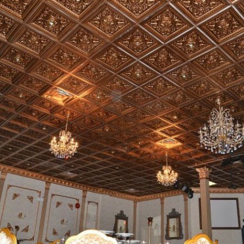 Controsoffitto in PVC - 215 - DECORAIDS DECORATING SOLUTIONS PVT LTD. - a quadrotte / ignifugo / idrofugo