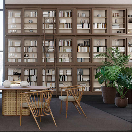 Sedia con braccioli - Jenny - MORELATO - contemporanea / da interno / in pelle