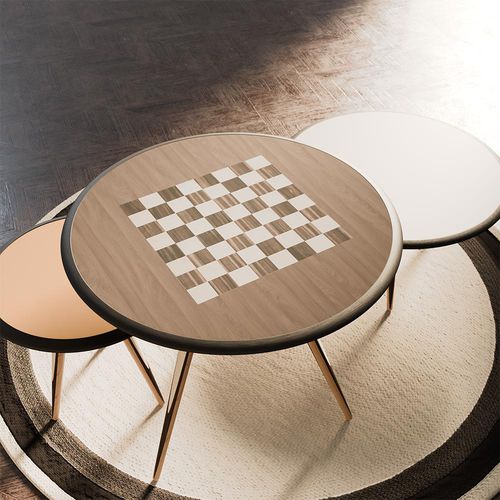 Tavolo da scacchi contemporaneo - Carambola - MORELATO - per uso residenziale / per uso contract / in legno