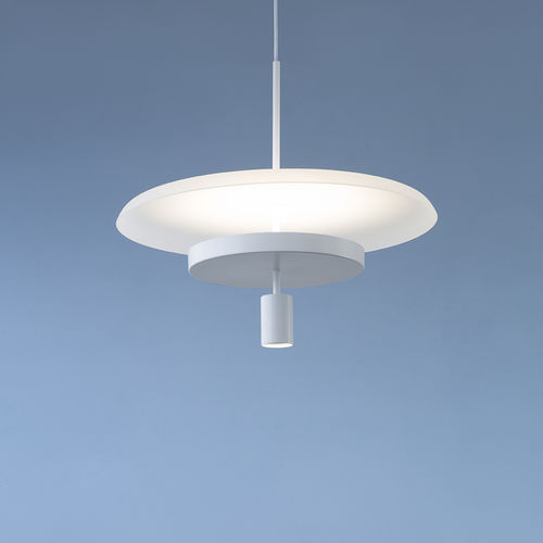 Lampada a sospensione - LANDING - PRANDINA - in vetro sabbiato / in metacrilato / in opalina