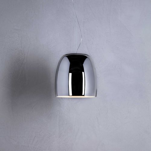 Lampada a sospensione - NOTTE - PRANDINA - in metallo verniciato / in vetro soffiato / contemporanea