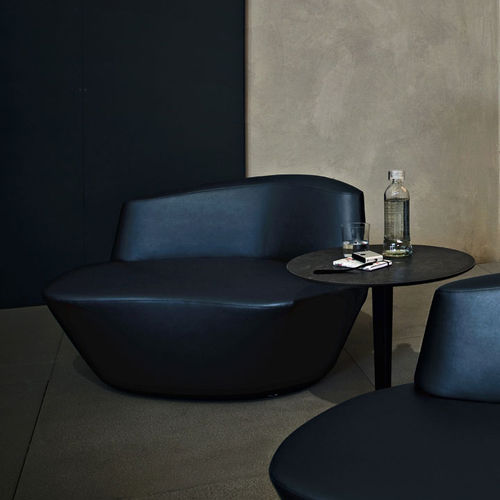 Chauffeuse contemporanea - POLAR - Tacchini - in pelle