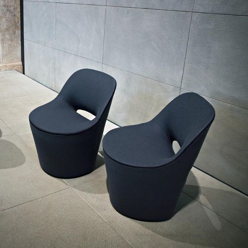 Sedia contemporanea - EDDY - Tacchini - da interno / in tessuto / imbottita