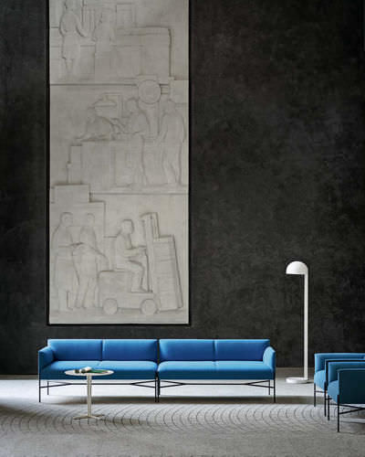 Divano modulare - CHILL-OUT - Tacchini - d'angolo / contemporaneo / in tessuto