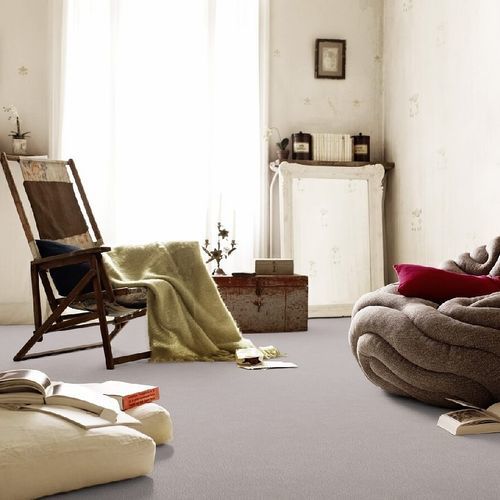 Moquette tufted - AMELIE  - VORWERK - in poliammide / a tinta unita / grigia