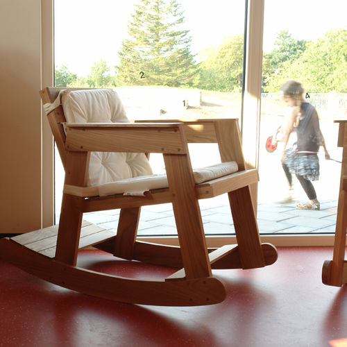 Sedia contemporanea - TOUTER  - Pilat & Pilat - da interno / da esterno / in legno