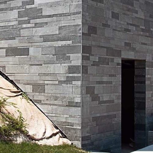 Rivestimento di facciata in pannelli - QUARZITE IMPERIALE - Artesia S.r.l - in pietra naturale / verticale / orizzontale