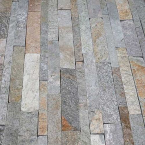 Rivestimento di facciata in pannelli - QUARZITE MIX - Artesia S.r.l - in pietra naturale / verticale / orizzontale