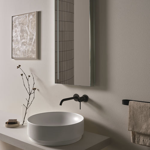 Lavabo da appoggio - MARE - MRLAT - TALCO - Ceramica Cielo - in ceramica / rotondo / senza foro