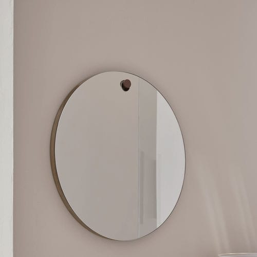 Specchio da bagno a muro - THEO 60 - THSPT60 - MULTISTRATI/NINFEA - Ceramica Cielo - per hotel / per camera d'hotel / per centro estetico