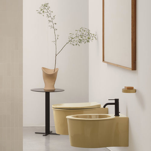 Bidet sospeso - Catini - ANEMONE - Ceramica Cielo - in ceramica