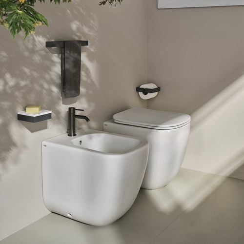 WC da appoggio - Era - TALCO - Ceramica Cielo - filomuro / in ceramica / quadrato