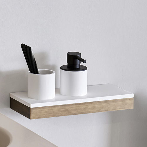 Mensola - ACMP5/ACBI/ACDI - BRONZO SPAZZOLATO - Ceramica Cielo - contemporaneo / in Solid Surface / da bagno