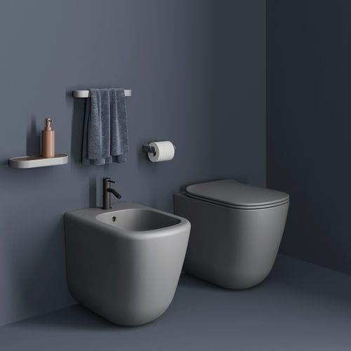 WC filomuro - ERA - Ceramica Cielo - in ceramica / per uso residenziale / rettangolare