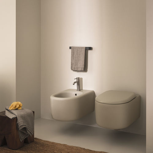 WC sospeso - Itaca 349 - Ceramica Cielo - in ceramica / per uso residenziale / ovale