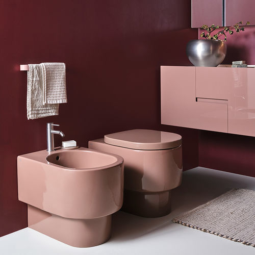 WC da appoggio - OTIS 364 - Ceramica Cielo - filomuro / in ceramica / ovale