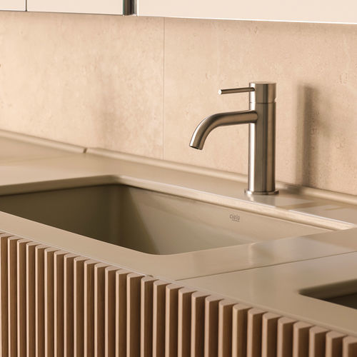 Lavabo sottopiano - FILASPR58 - Ceramica Cielo - rettangolare / con troppopieno / bianco