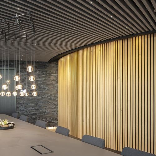 Pannello acustico per soffitto - HeartFelt&reg; PareauLux - Hunter Douglas Architectural - in feltro / in poliestere (PES) / rettangolare