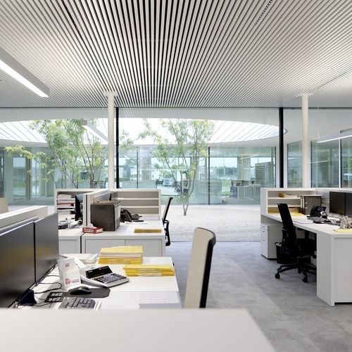 Soffitto in alluminio - Luxalon® 30BD / 30BXD PareauLux - Hunter Douglas Architectural - in pannelli / per ufficio / da interno