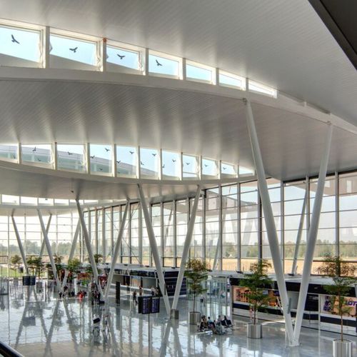 Soffitto in alluminio - LUXALON&reg; 300L - Hunter Douglas Architectural - in acciaio / in pannelli / per ufficio