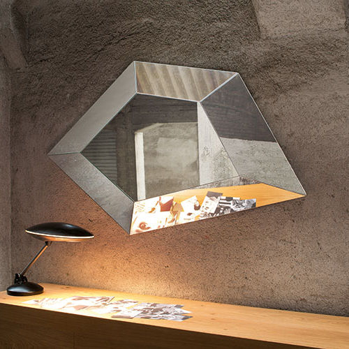 Specchio a muro - CITY LIFE - Riflessi - contemporaneo / orizzontale
