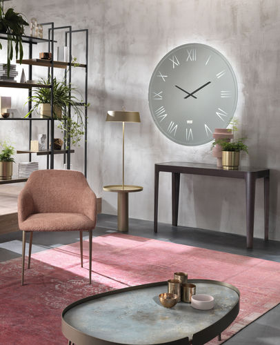 Sedia contemporanea - SOFIA COMFORT  - Riflessi - da interno / in tessuto / con supporto in metallo