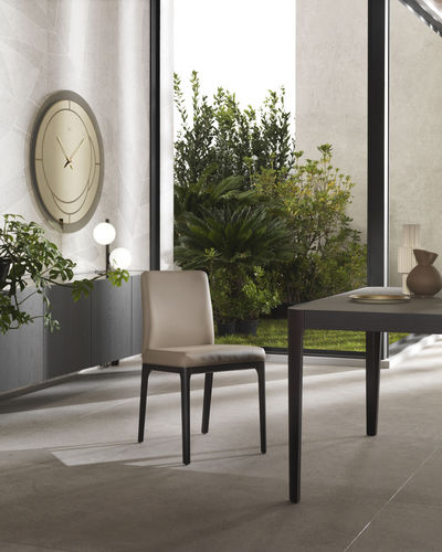 Sedia contemporanea - BRIGITTE FLEX - Riflessi - da interno / in tessuto / in pelle