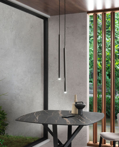 Lampada a sospensione - STILO SS - Riflessi - in metallo verniciato / contemporanea / con cavo