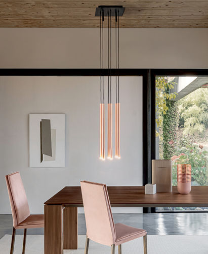 Lampada a sospensione - STILO S6 - Riflessi - in metallo verniciato / contemporanea / con cavo