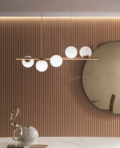 Lampada a sospensione - TWIST S5 - Riflessi - in metallo verniciato / in vetro / contemporanea