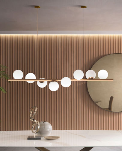 Lampada a sospensione - TWIST S8 - Riflessi - in metallo verniciato / in vetro / contemporanea