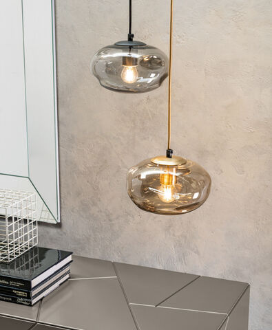 Lampada a sospensione - NUBOLA SS  - Riflessi - in metallo / in vetro / contemporanea