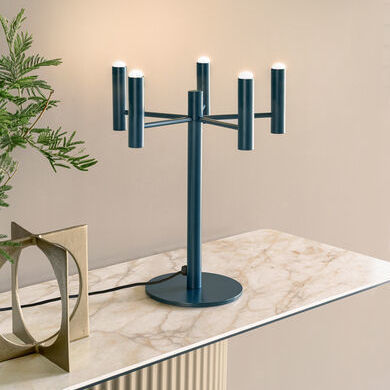 Lampada da tavolo - CHARME T - Riflessi - in metallo laccato / in metallo verniciato / contemporanea