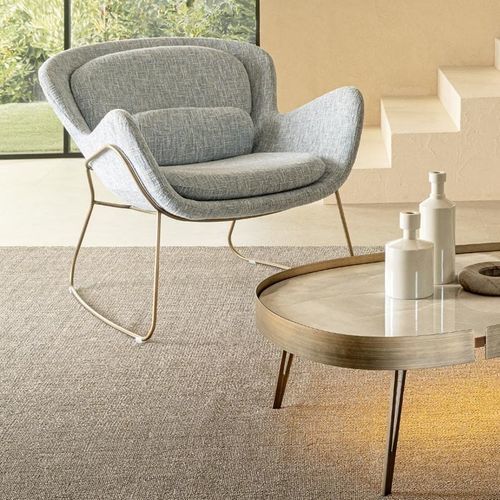 Sedia contemporanea - MEGHAN - Riflessi - da interno / in poliuretano / in alluminio