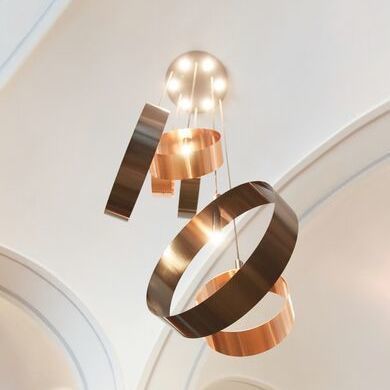 Lampada LED - LED LOOP S6 - Riflessi - a sospensione / in metallo verniciato / contemporanea