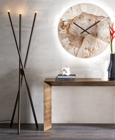 Lampada da terra - SHANGAI PT  - Riflessi - in metallo / contemporanea / con cavo