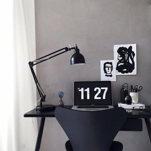 Lampada da tavolo - JOB - Frandsen Lighting - in rame / classica / con cavo