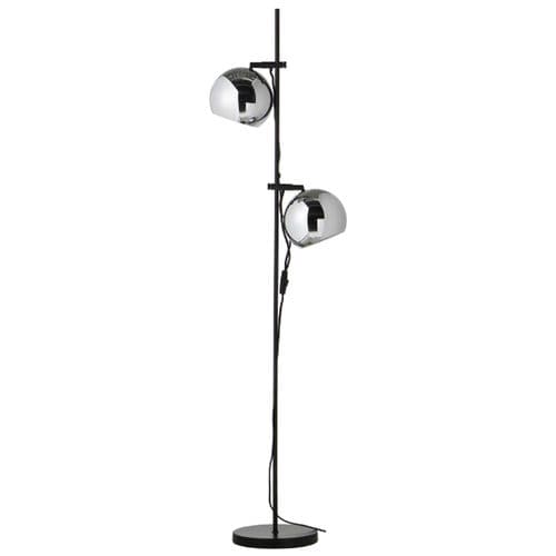 Lampada da terra - BALL DOUBLE - Frandsen Lighting - in metallo / contemporanea / con cavo