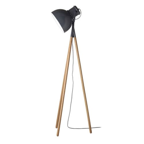 Lampada da terra - INDUSTRY - Frandsen Lighting - in metallo / in rovere / contemporanea